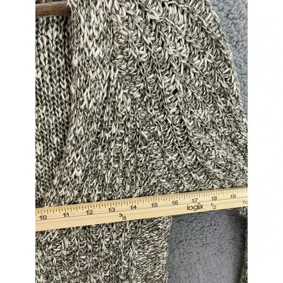 Angel Of The North Anthropologie Cardigan Sweater Womens small petite Italy Gray - Picture 6 of 6